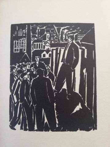 Livre avec 25 gravures sur bois * Frans Masereel disponible aux enchères