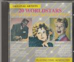 CD 20 Worldstars With Their Greatest Hits, 1960 tot 1980, Ophalen of Verzenden, Zo goed als nieuw