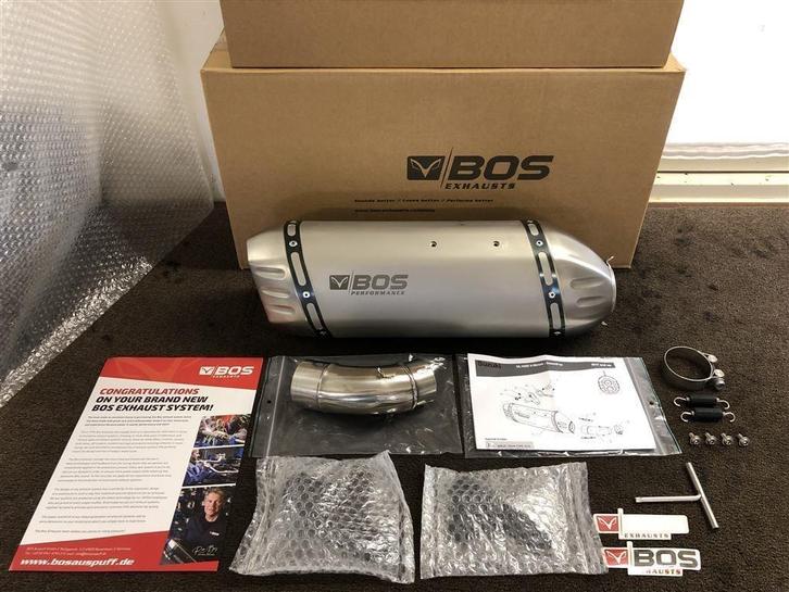 Bos Desert Fox uitlaat Suzuki DL1000 V-Strom 1000 2017-2020, Motoren, Onderdelen | Suzuki, Gebruikt, Ophalen of Verzenden