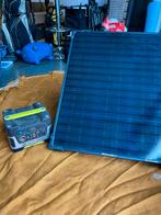 50W zonnepaneel met 150W draagbare batterij., Caravans en Kamperen, Zo goed als nieuw