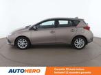 Toyota Auris 1.8 Hybrid Dynamic (bj 2016, automaat), Auto's, Gebruikt, Zwart, 136 pk, 5 deurs