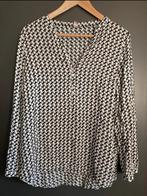 Zwart wit blouse van Esprit - Maat 38, Maat 38/40 (M), Wit, Ophalen of Verzenden, Gedragen
