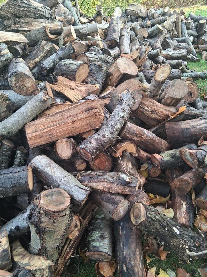 MOOI LOT BRANDHOUT: RUIM 10 KUUB HARDHOUT, Tuin en Terras, Brandhout, Ophalen