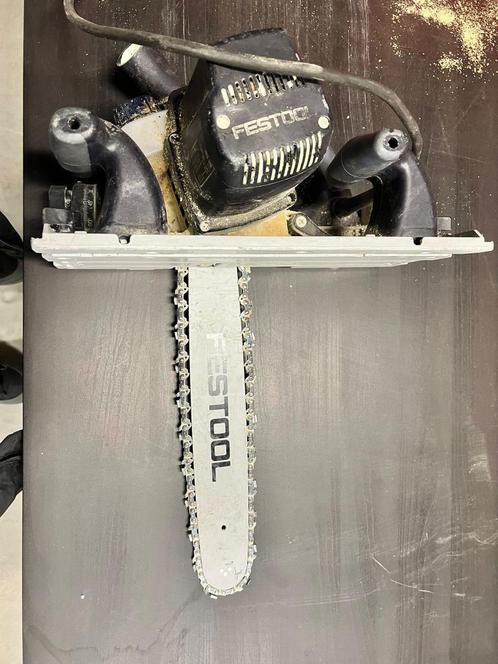 zwaardzaag Festool IS 330 EB, Doe-het-zelf en Bouw, Gereedschap | Zaagmachines, Zo goed als nieuw, Kettingzaag, 1200 watt of meer