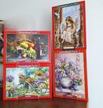 Lot 4 puzzels Castorland volledig compleet in 1koop, Ophalen of Verzenden, Zo goed als nieuw