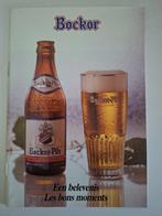 Oude bier brochure brouwerij Bockor Vanderghinste Kortrijk, Verzamelen, Ophalen of Verzenden, Zo goed als nieuw