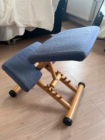 Ergonomische Varier Stokke Multi stoel, Enlèvement, Utilisé, Bleu, Chaise de bureau