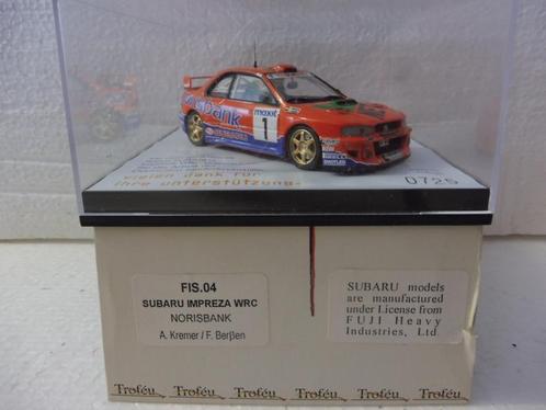 1:43 Trofeu Subaru Impreza WRC DRM 1998 Armin Kremer, Hobby en Vrije tijd, Modelauto's | 1:43, Zo goed als nieuw, Auto, Ophalen of Verzenden