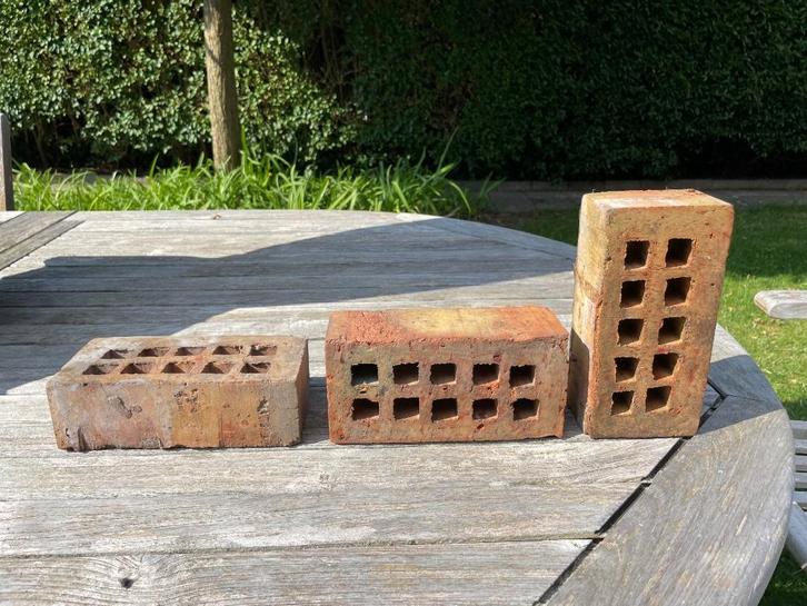 BAKSTENEN 20 x 9,5 x 6 cm (ongeveer 500), Doe-het-zelf en Bouw, Metselstenen, Zo goed als nieuw, Bakstenen, Ophalen
