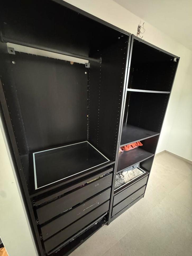 Ikea pax kleerkast 3,5m lang, Huis en Inrichting, Kasten | Roldeurkasten en Archiefkasten, Gebruikt, 200 cm of meer, Ophalen