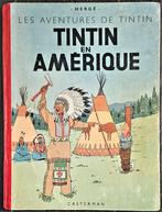 Tintin en Amérique B1 1947, Gelezen, Eén stripboek, Ophalen of Verzenden, HERGE