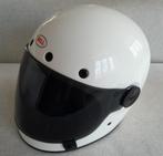 Authentieke Bell Bullitt retro motorhelm - Wit - L (58-59cm), Motoren, Overige merken, Dames, Ophalen of Verzenden, Integraalhelm