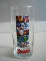 Glas met filmafbeelding Marvel Avengers 14 cm, Verzamelen, Gebruikt, Ophalen of Verzenden, Waterglas
