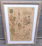 Lithographie signe Jan van mieghem, Antiek en Kunst, Ophalen of Verzenden