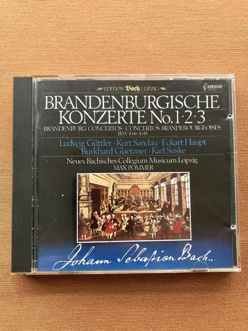 CD Johann Sebastian Bach – Ludwig Güttler · Kurt Sandau · Ec, Cd's en Dvd's, Cd's | Klassiek, Gebruikt, Orkest of Ballet, Ophalen of Verzenden