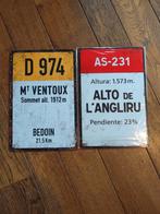 Metalen platen voor „fietsen” te koop. Verzending mogelijk., Fietsen en Brommers, Ophalen of Verzenden