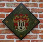 Nederlands wapenschild , olieverf op doek, Ophalen of Verzenden