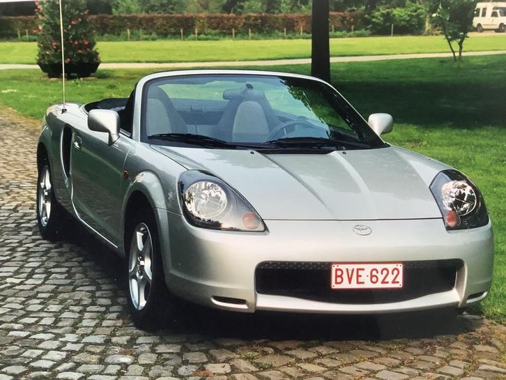 Toyota mrs bj 2000 met 36000 km’s, Auto's, Oldtimers, Particulier, Radio, Toyota, Benzine, Cabriolet, 2 deurs, Handgeschakeld