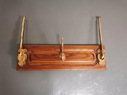Vintage kapstok met bronzen hakken, Huis en Inrichting, Woonaccessoires | Kapstokken, Gebruikt, Ophalen of Verzenden