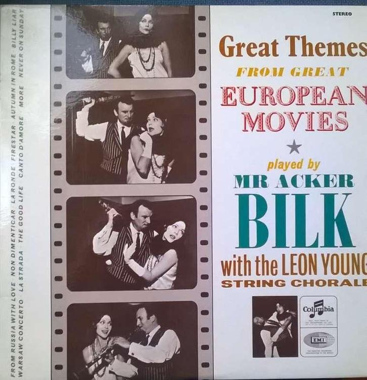 LP Mr. Acker Bilk & The Leon Young String Chorale, Cd's en Dvd's, Vinyl | Filmmuziek en Soundtracks, Zo goed als nieuw, 12 inch