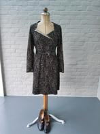 Chique zwarte jurk met gouden details Karoo 42, Kleding | Dames, Jurken, Zwart, Maat 42/44 (L), Ophalen of Verzenden, Karoo