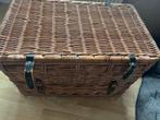 Rieten mand, Huis en Inrichting, Woonaccessoires | Kisten, Ophalen, Gebruikt