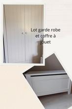 garde robe et coffre à jouets, Ophalen of Verzenden, Gebruikt