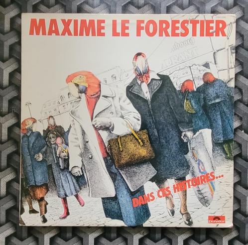 LP de Maxime Le Forestier Dans ces histoires...de 1981, CD & DVD, Vinyles | Pop, Utilisé, 1980 à 2000, Enlèvement ou Envoi