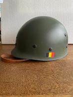 BELGISCHE PLASTIC MILITAIRE HELM, Verzamelen, Militaria | Algemeen, Verzenden, Landmacht, Helm of Baret