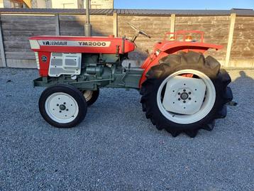 minitractor yanmar ym 2000 20pk juist een onderhoud gekregen beschikbaar voor biedingen