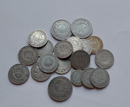 Frankrijk lot zilver type Ceres, Timbres & Monnaies, Monnaies | Europe | Monnaies non-euro, Monnaie en vrac, France, Argent, Enlèvement ou Envoi