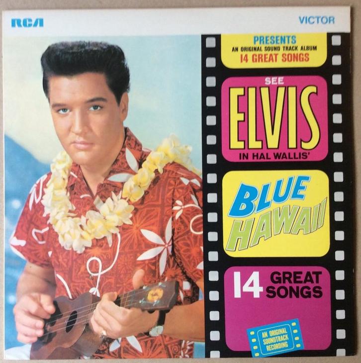 Elvis Presley Vinyl "Blue Hawaii" U.K. 1970, Cd's en Dvd's, Vinyl | Rock, Zo goed als nieuw, Poprock, 12 inch, Verzenden