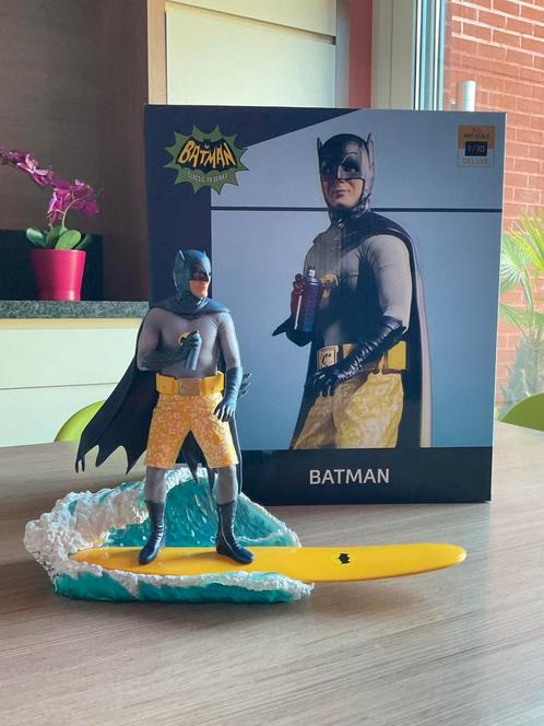 Iron Studios Batman 66 Surf Deluxe BDS Art 1/10 figuur, Verzamelen, Beelden en Beeldjes, Zo goed als nieuw, Ophalen of Verzenden