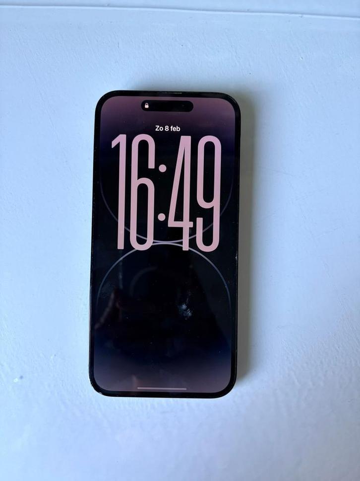 Iphone 14 Pro Max 256GB Space Black, Telecommunicatie, Mobiele telefoons | Apple iPhone, Zo goed als nieuw, 256 GB, iPhone 14 Pro Max