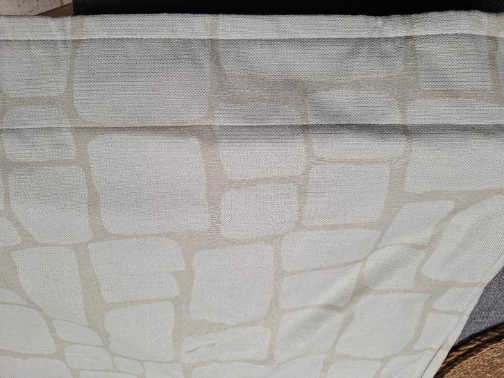 Paire de tentures occultantes, Huis en Inrichting, Stoffering | Gordijnen en Lamellen, Nieuw, 200 cm of meer, 150 tot 200 cm, Beige