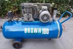 Compressor Brown 100 3-fase, 25 tot 100 liter, Ophalen, Gebruikt, 6 tot 10 bar