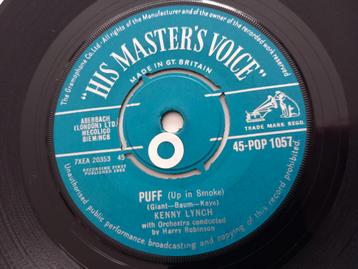 KENNY LYNCH. PUFF. POPCORN OLDIES UK. 45T, CD & DVD, Enlèvement ou Envoi, Comme neuf