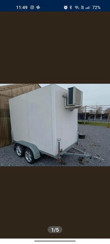 Koelaanhangwagen te huur beschikbaar voor biedingen