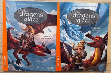 Les dragons de glace (lot de 2 livres). beschikbaar voor biedingen