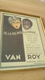 Zeldzame affiche  Wieze Van Roy , R. Van Doren, Enlèvement ou Envoi, Utilisé, Panneau publicitaire