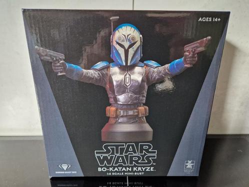 Star Wars Gentle Giant Bo-Katan Kryze 1:6 scale mini-bust, Collections, Star Wars, Neuf, Statue ou Buste, Enlèvement ou Envoi