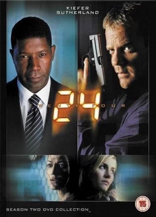 24 - Seizoen 2 ( box 7 dvd’s) Kiefer Sutherland, CD & DVD, DVD | TV & Séries télévisées, Coffret, Enlèvement ou Envoi