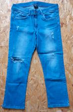 C&A Capri Leg 3/4de broek maat 38, Kleding | Dames, Broeken en Pantalons, Gedragen, C&A, Blauw, Maat 38/40 (M)