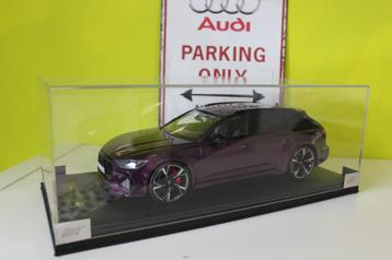 Audi RS6 Avant purple Metallic 1/18 MotorHelix beschikbaar voor biedingen