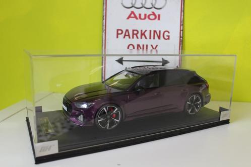 Audi RS6 Avant purple Metallic 1/18 MotorHelix, Hobby en Vrije tijd, Modelauto's | 1:18, Zo goed als nieuw, Auto, Overige merken