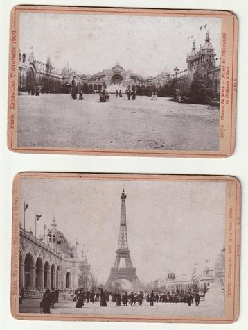 Lot 2 Cabinet foto's Frankrijk Exposition Universelle Paris beschikbaar voor biedingen