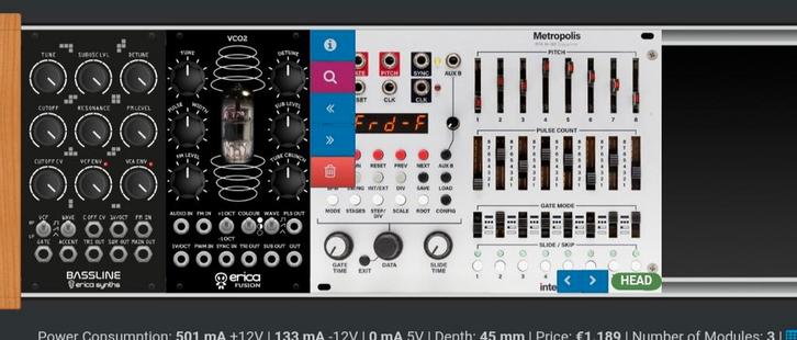 Eurorack-modules, Muziek en Instrumenten, Overige Muziek en Instrumenten, Ophalen of Verzenden