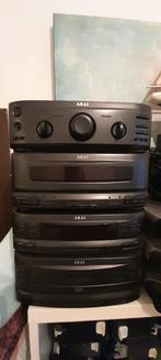 Chaine Hifi Akai avec télécommande triple CD changer radio, TV, Hi-fi & Vidéo, Chaîne Hi-fi, Enlèvement, Akai
