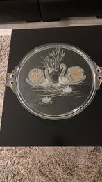 Plateau a tarte en verre, Enlèvement, Comme neuf, Rond, Verre