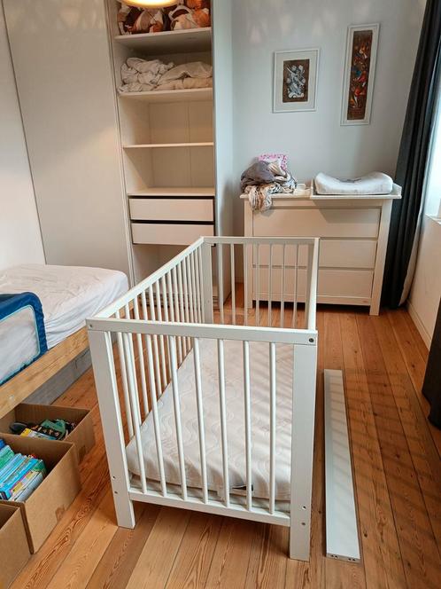 Ikea Gulliver kooibed + Kadolis-matras, Kinderen en Baby's, Babywiegjes en Ledikanten, Gebruikt, Ledikant, Ophalen